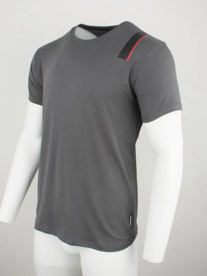 Before: Grey T-shirt, as photographed